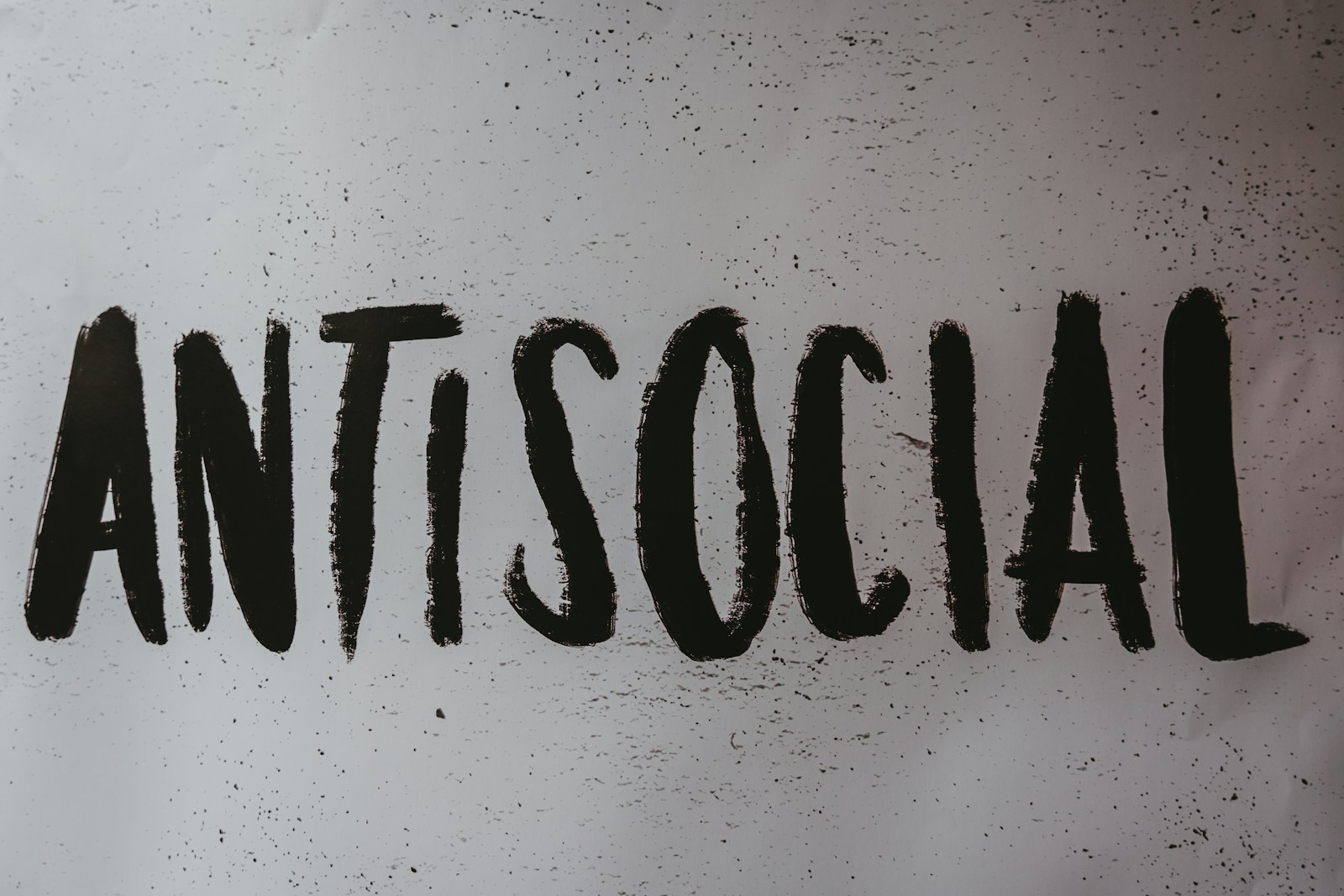 antisocial text